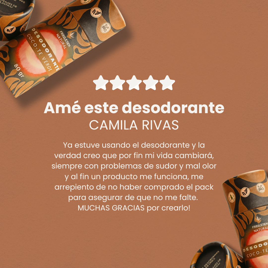 PRE VENTA Desodorante Natural Árbol de Té 75g - Protección & Frescura Duradera