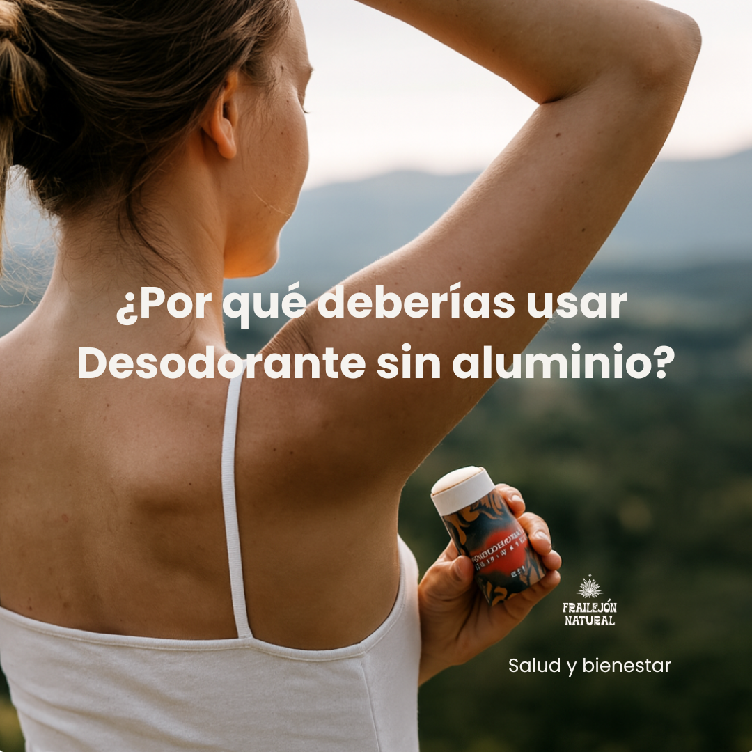 ¿Por qué deberías usar desodorante sin aluminio?