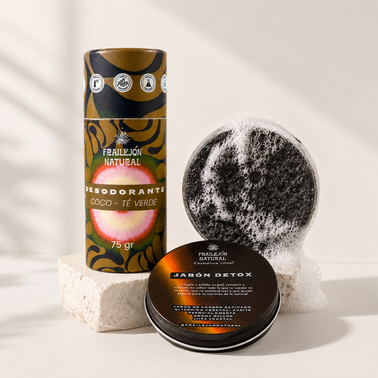 Desodorante Arbol de Te + Jabón Exfoliante De Axila