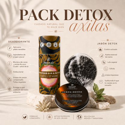 Desodorante Arbol de Te + Jabón Exfoliante De Axila