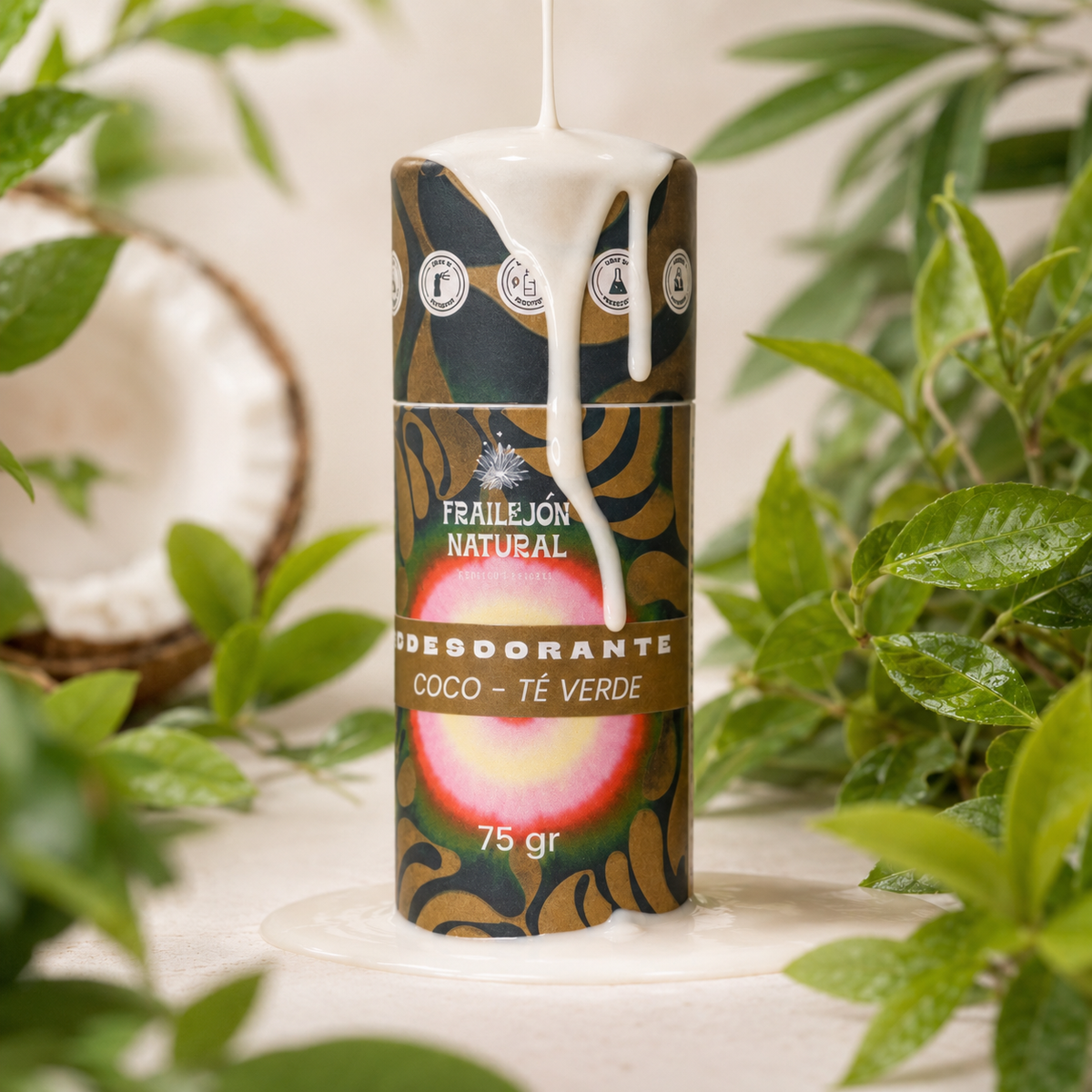 Desodorante Natural Árbol de Té 75g - Protección & Frescura Duradera